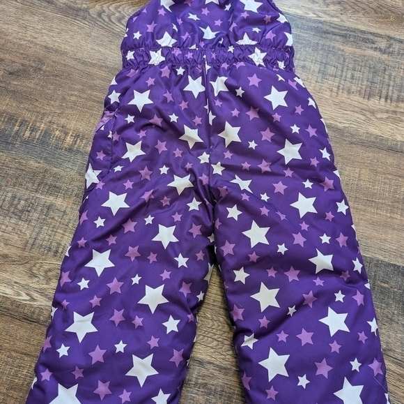 Osh kosh b'gosh kids winter snowsuit purple stars - Picture 6 of 7